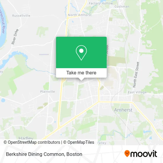 Berkshire Dining Common map