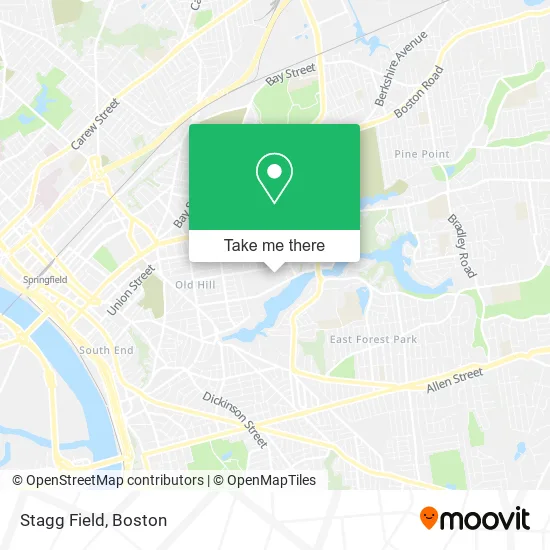 Stagg Field map