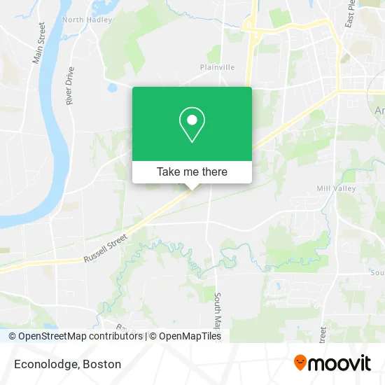 Econolodge map