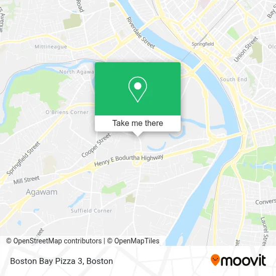 Boston Bay Pizza 3 map