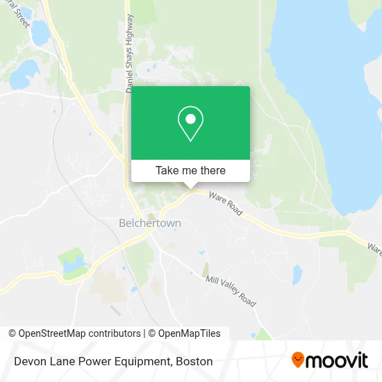 Devon Lane Power Equipment map