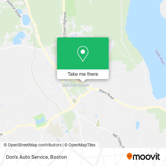 Don's Auto Service map