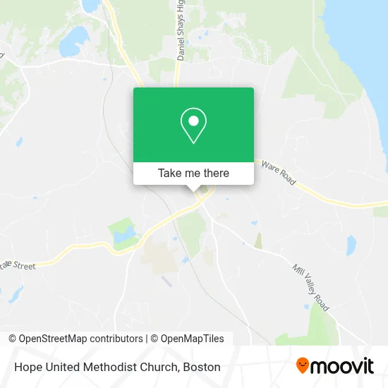 Hope United Methodist Church map