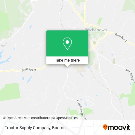 Mapa de Tractor Supply Company