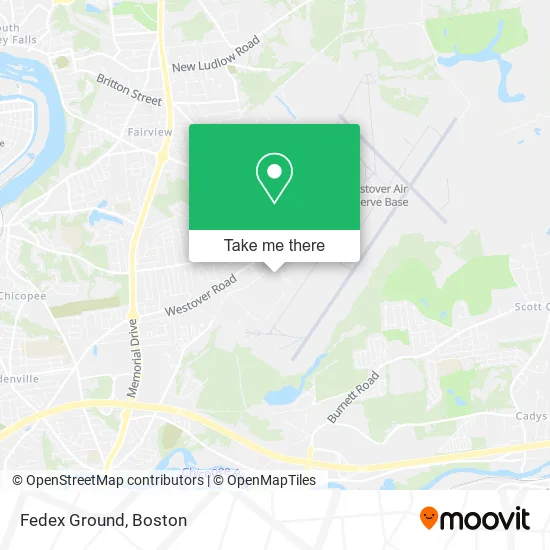 Fedex Ground map