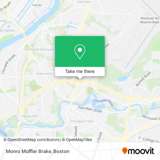 Monro Muffler Brake map