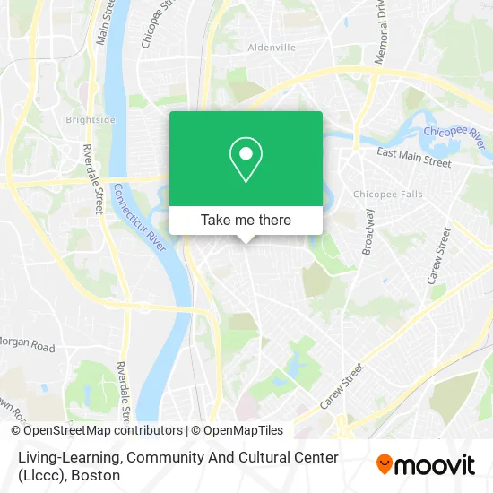 Living-Learning, Community And Cultural Center (Llccc) map