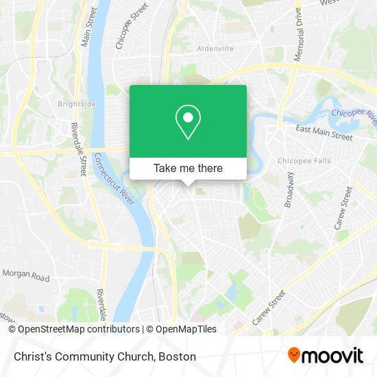 Christ's Community Church map
