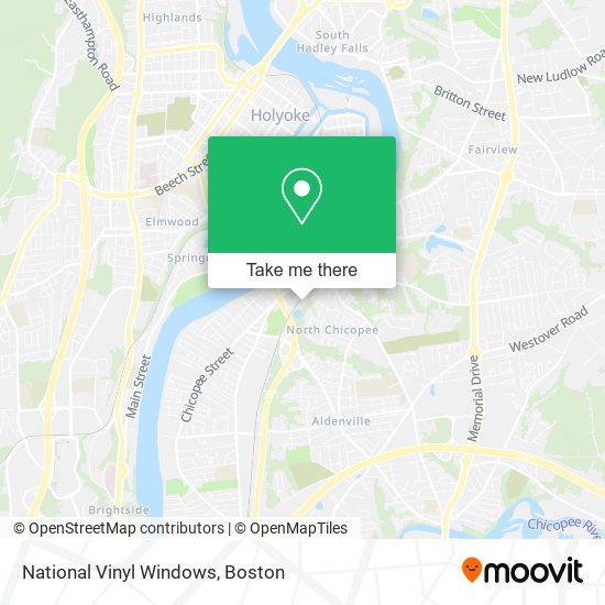 Mapa de National Vinyl Windows