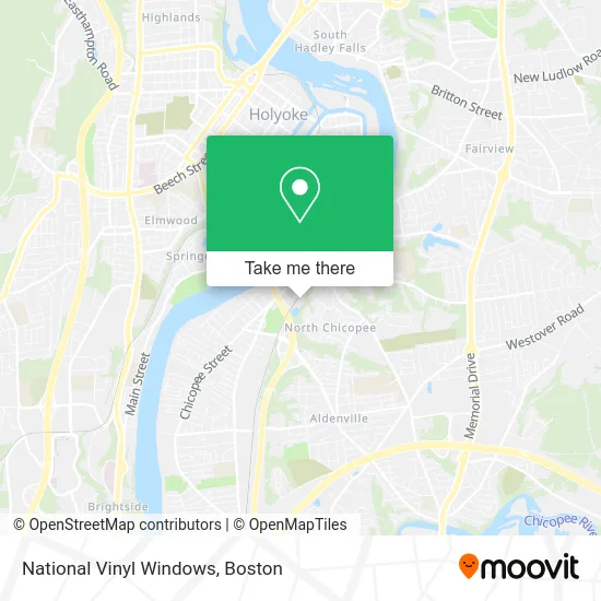 National Vinyl Windows map