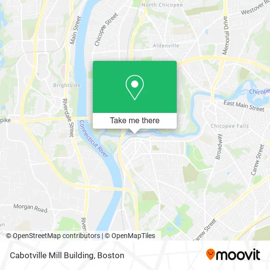 Cabotville Mill Building map