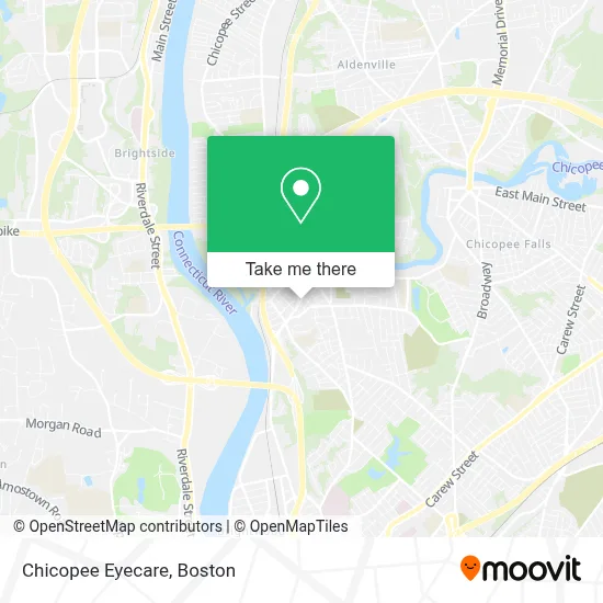 Chicopee Eyecare map
