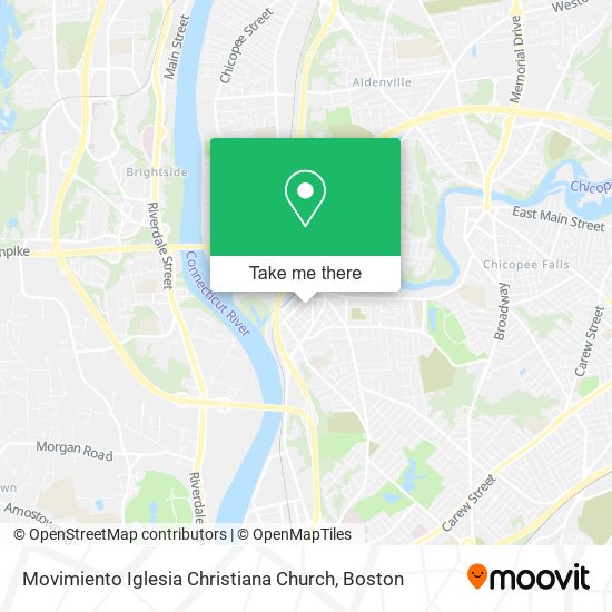 Movimiento Iglesia Christiana Church map