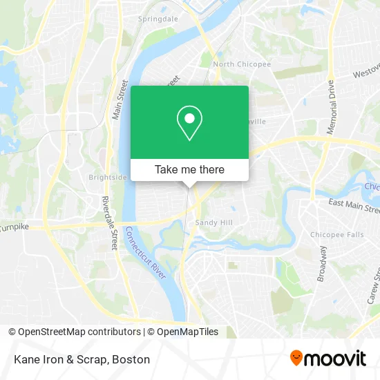 Kane Iron & Scrap map