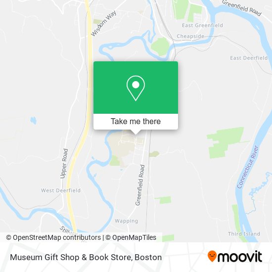Museum Gift Shop & Book Store map