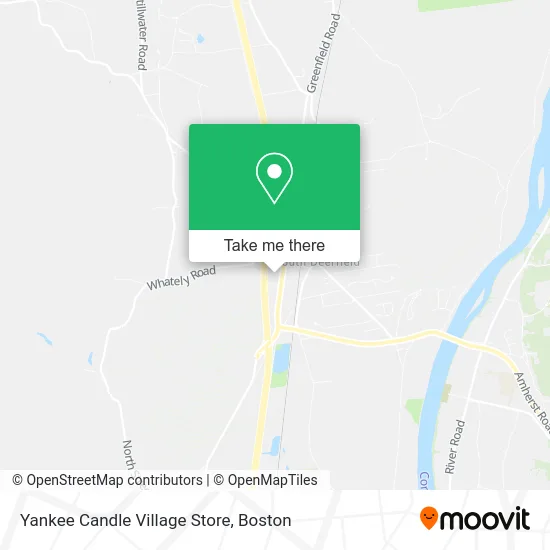 Yankee Candle Village Store map