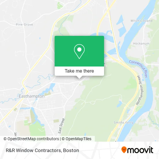 R&R Window Contractors map