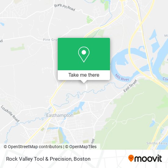 Mapa de Rock Valley Tool & Precision