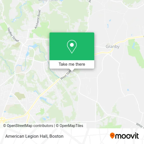 American Legion Hall map