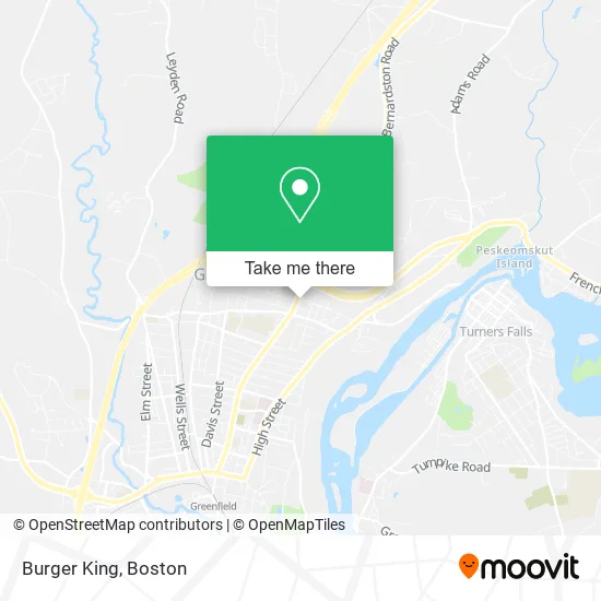 Burger King map