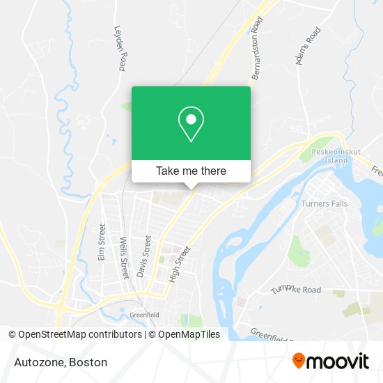 Autozone map