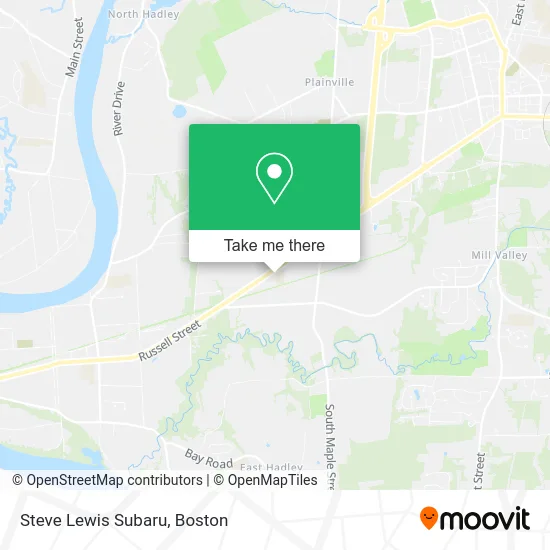 Steve Lewis Subaru map