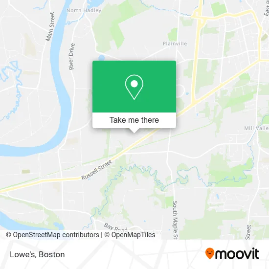 Lowe's map