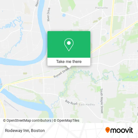 Rodeway Inn map