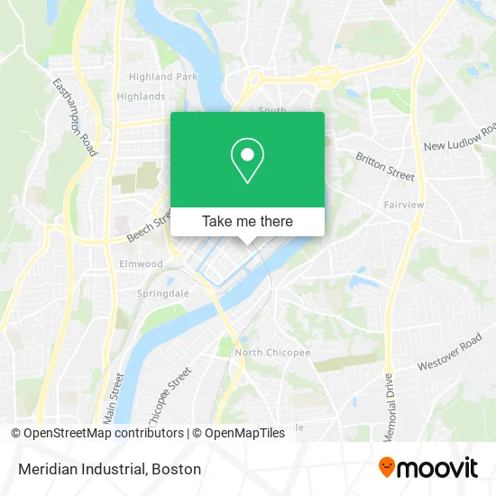 Meridian Industrial map