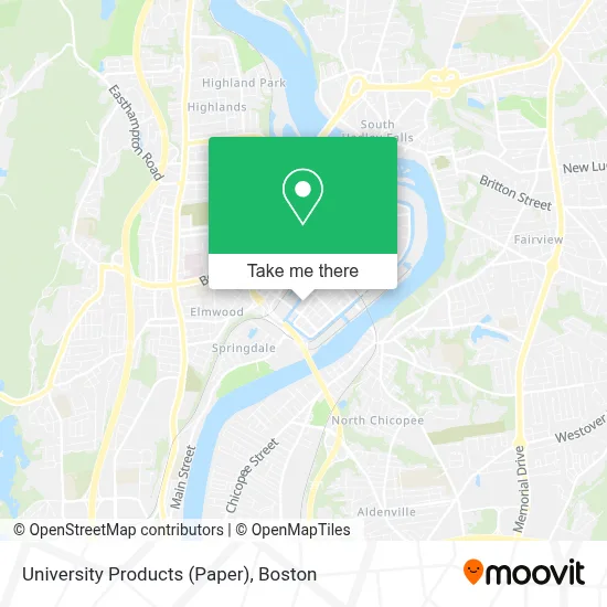 University Products (Paper) map