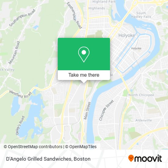 Mapa de D'Angelo Grilled Sandwiches
