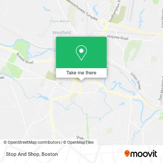 Stop And Shop map