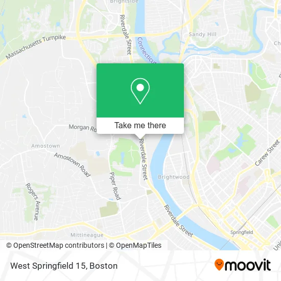 West Springfield 15 map