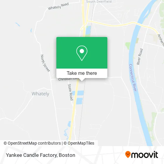 Yankee Candle Factory map