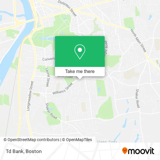 Td Bank map