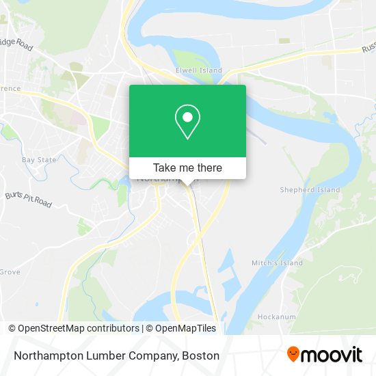 Northampton Lumber Company map