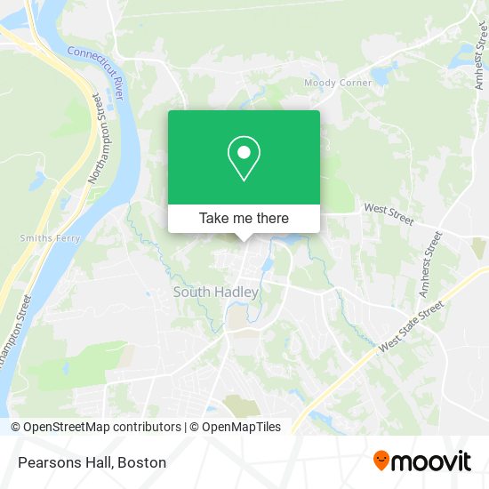 Pearsons Hall map