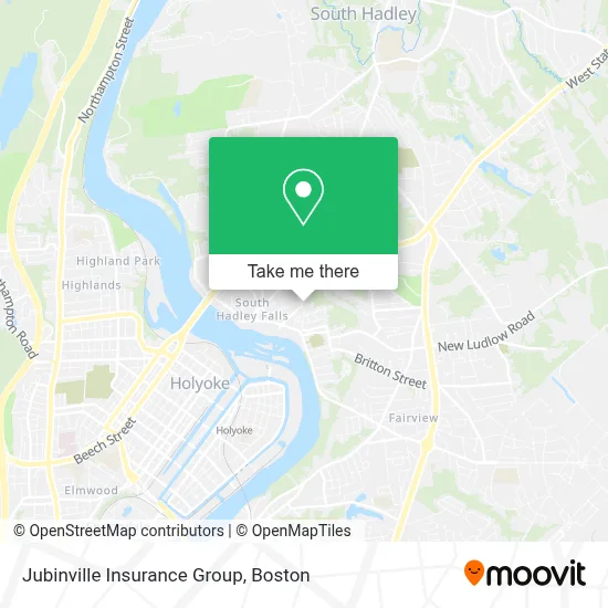 Jubinville Insurance Group map