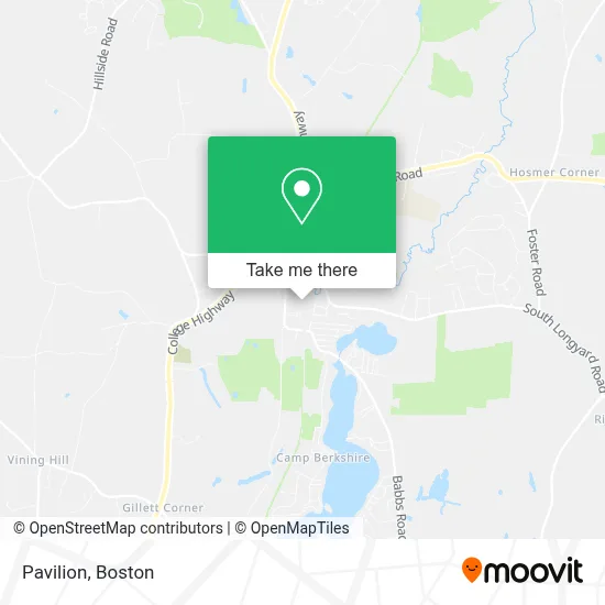 Pavilion map