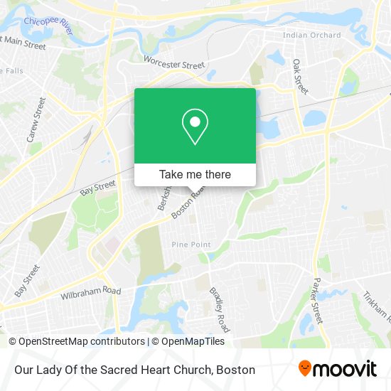Our Lady Of the Sacred Heart Church map