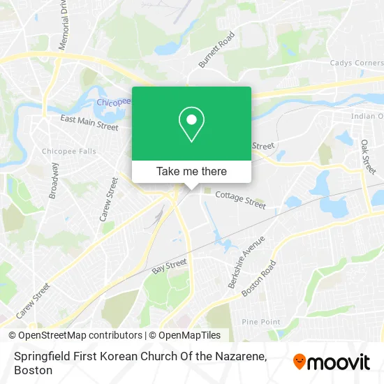 Springfield First Korean Church Of the Nazarene map