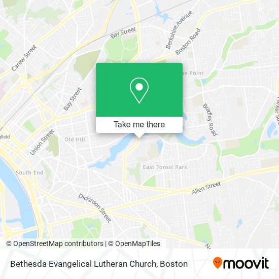 Bethesda Evangelical Lutheran Church map