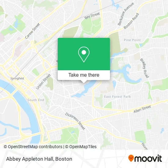 Abbey Appleton Hall map