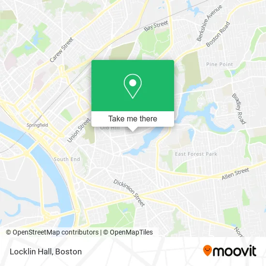 Locklin Hall map