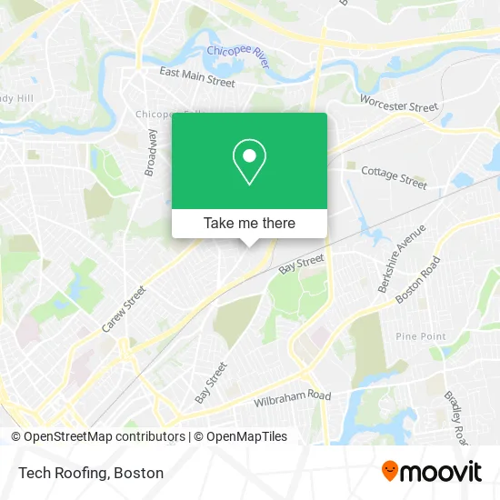 Mapa de Tech Roofing