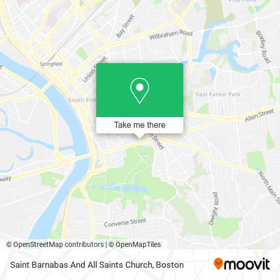 Mapa de Saint Barnabas And All Saints Church