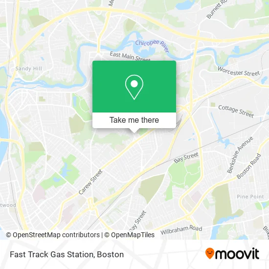 Fast Track Gas Station map