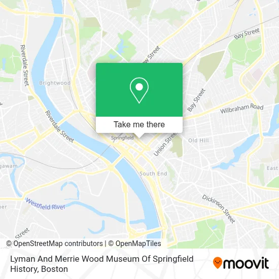 Lyman And Merrie Wood Museum Of Springfield History map