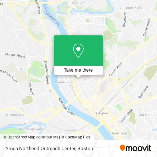 Ymca Northend Outreach Center map