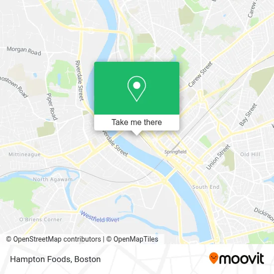 Hampton Foods map